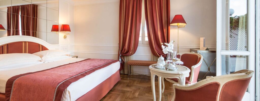 Grand-Hotel-Des-Bains-Riccione-suite-luxury-letto-colazione-in-camera-terrazza